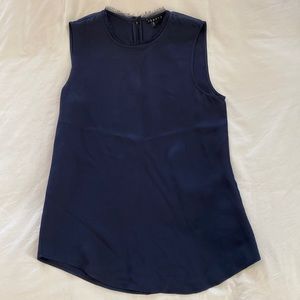 theory silk blouse - Women’s size S